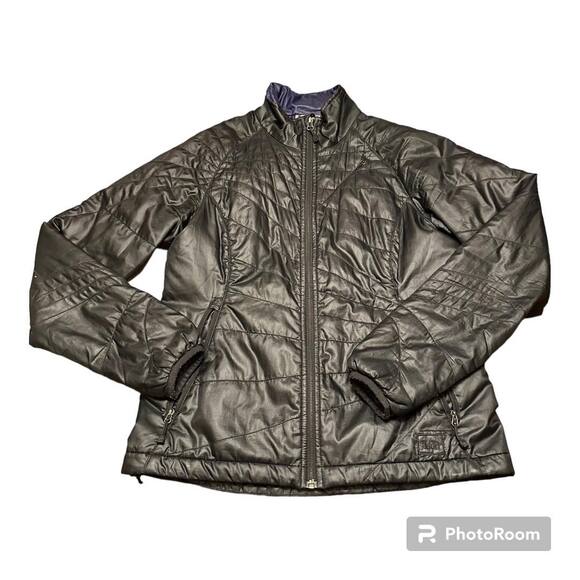 REI Womens S Co-op Revelcloud Insulated Black Puffer Jacket Outdoor Primaloft - Picture 2 of 11